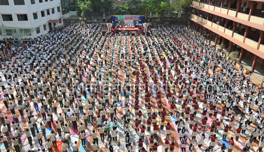 Yoga Guinness Record in Mangalore / Yoga for Future